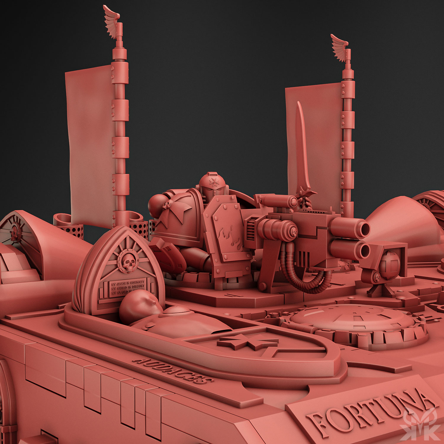 LandRaiderClay_04