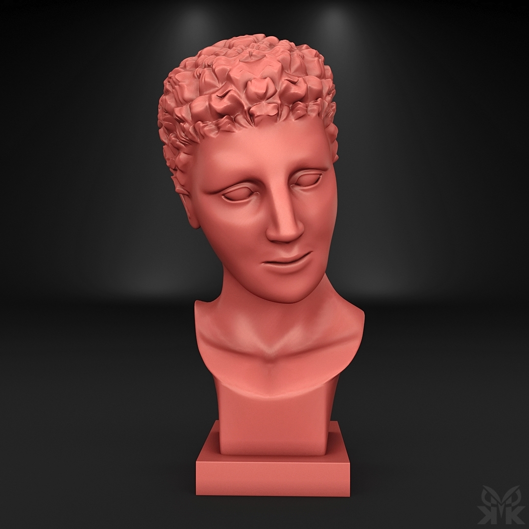 Hermes-Clay-Render